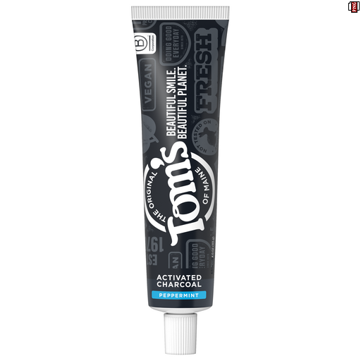 Activated Charcoal Peppermint Toothpaste – Tom's of Maine